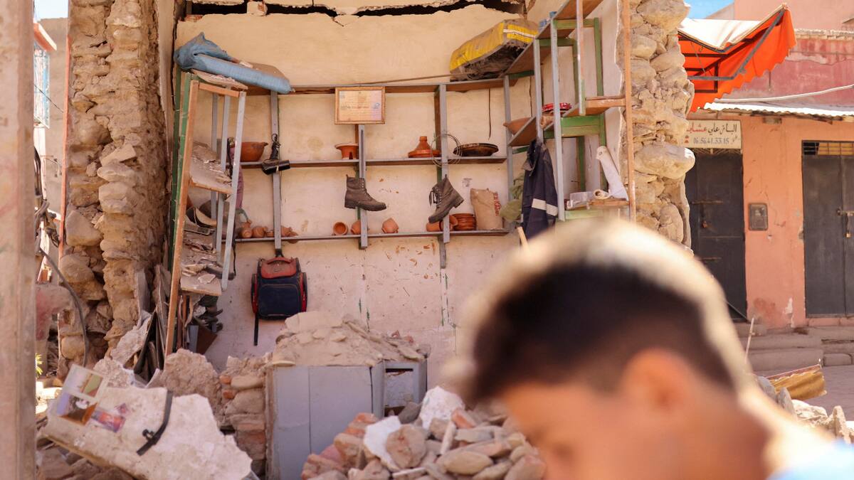 Terremoto en Marruecos. Foto: Reuters.