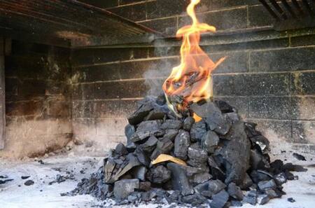 La técnica del volcán. Foto: NA.