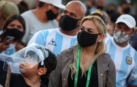 Marcha por Diego Maradona, Reuters.