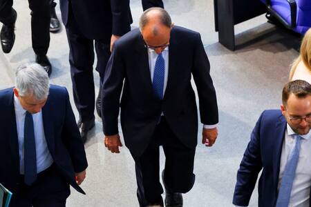 Friedrich Merz no fue elegido canciller de Alemania y se tendrá que volver a votar. Foto: Reuters/Fabrizio Bensch.