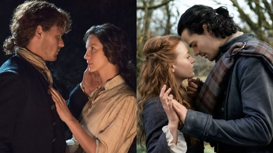 Los elencos de Outlander y Blood of My Blood se juntaron para hacer un gran anuncio. Fotos: Starz