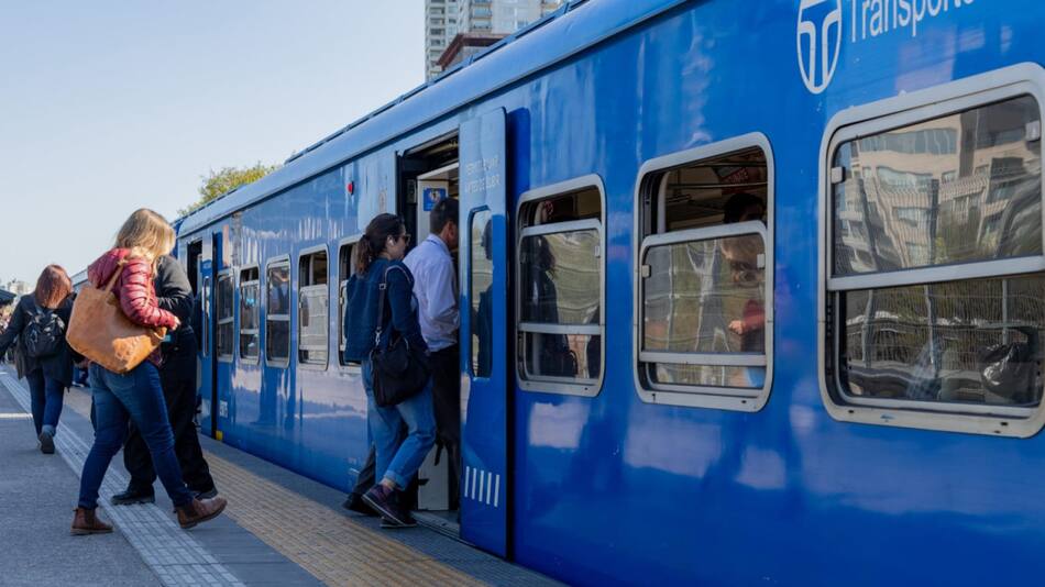 Tren San Martín, trenes. Foto: Trenes Argentinos.
