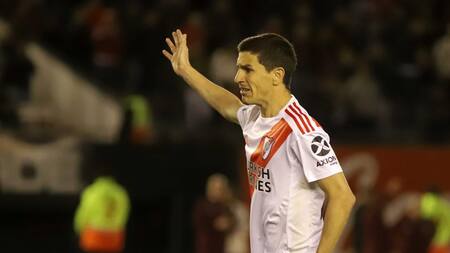 Nacho Fernández, jugador de River, NA