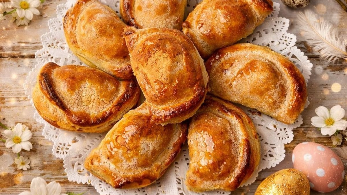 Empanada de vigilia en Las Violetas