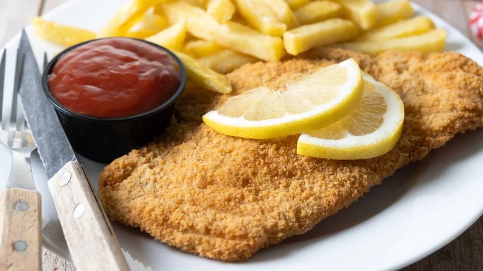 El festival de la milanesa. Foto: NA.