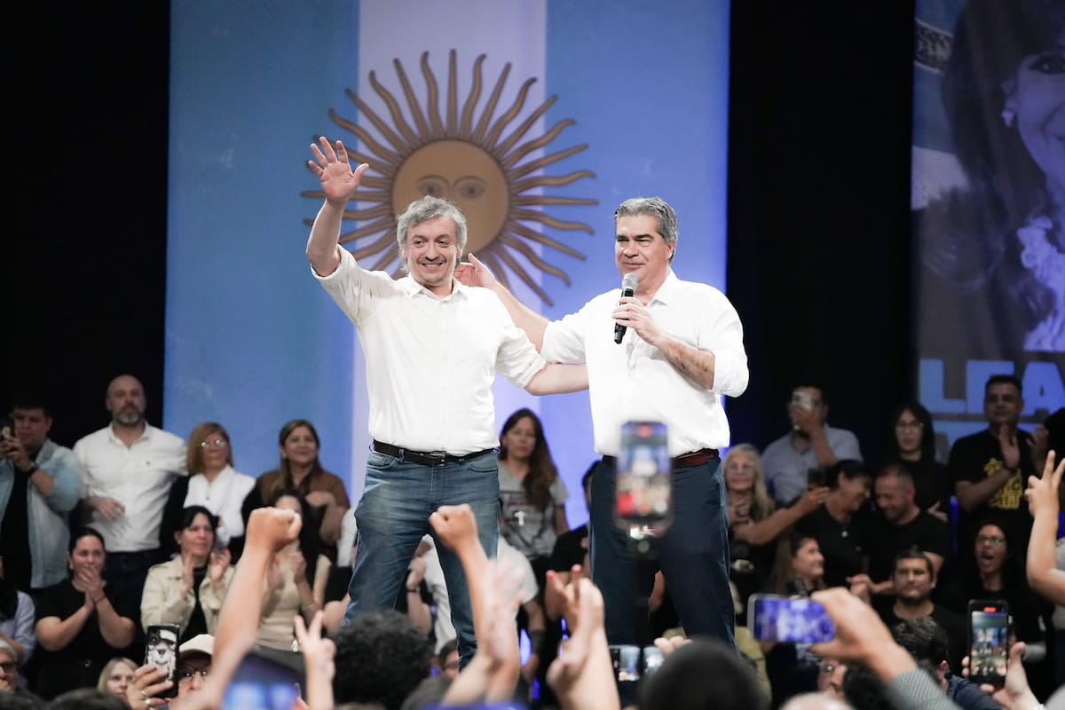 Máximo Kirchner en el Día de la Lealtad Peronista