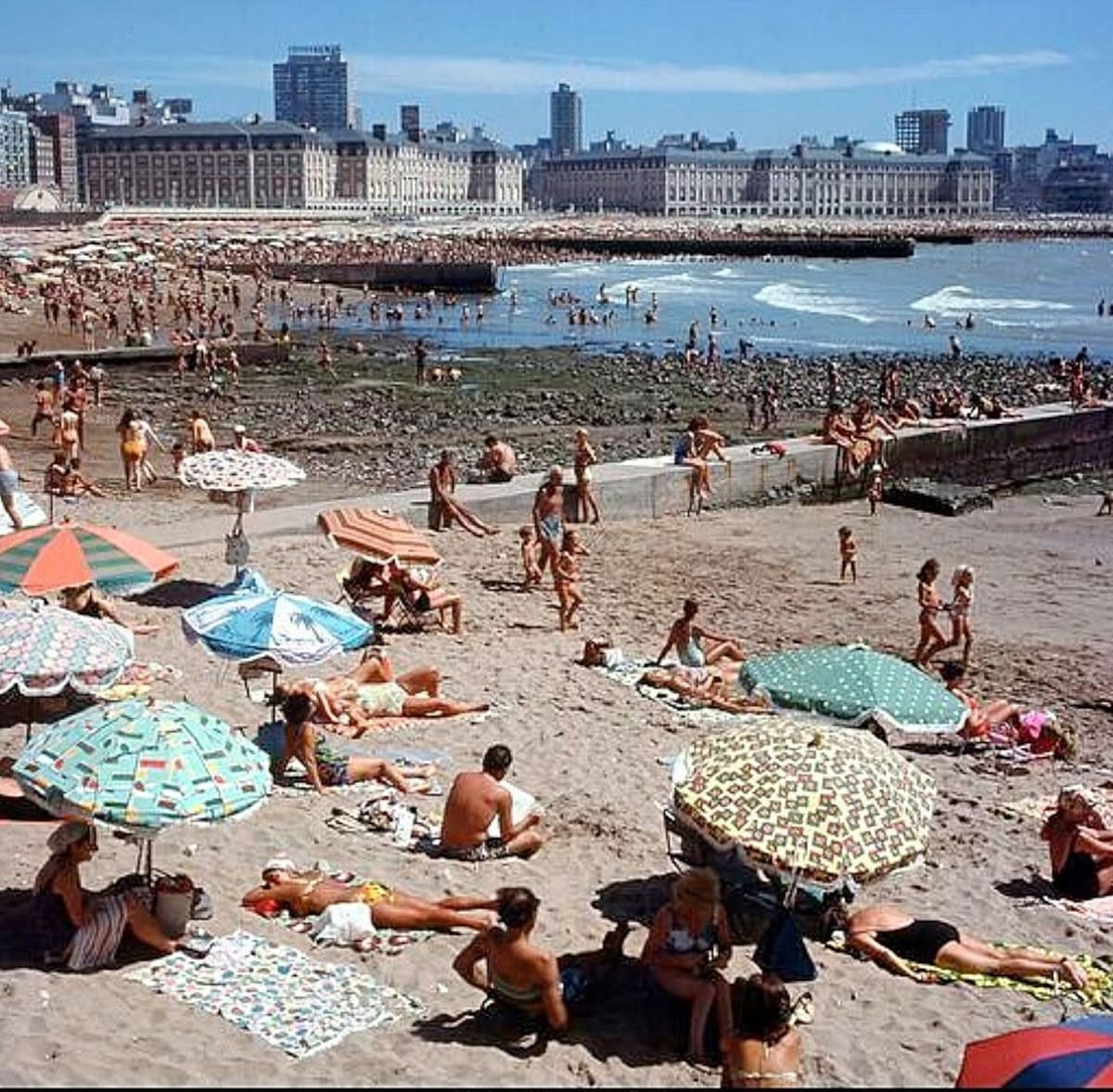 Mar del Plata en los 70s
