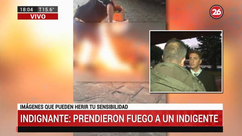 Prendieron fuego a indigente bajo un puente: vecino cuenta qué pasa en ese lugar