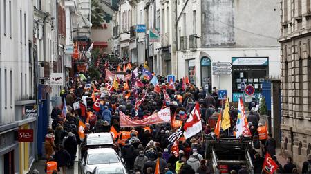 Protestas Francia_ Reforma jubilatoria_Macron_ Foto Efe