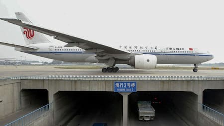 Vuelos en China. Foto: NA.