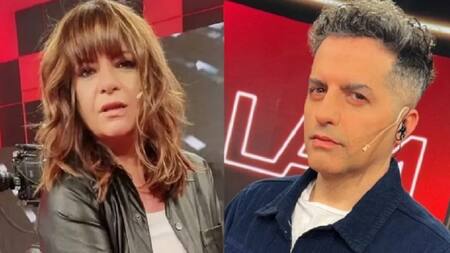 Andrea Toaboada y Ángel de Brito. Foto: NA.