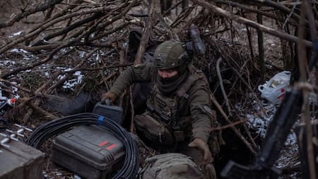 Guerra entre Rusia y Ucrania. Foto: Reuters.