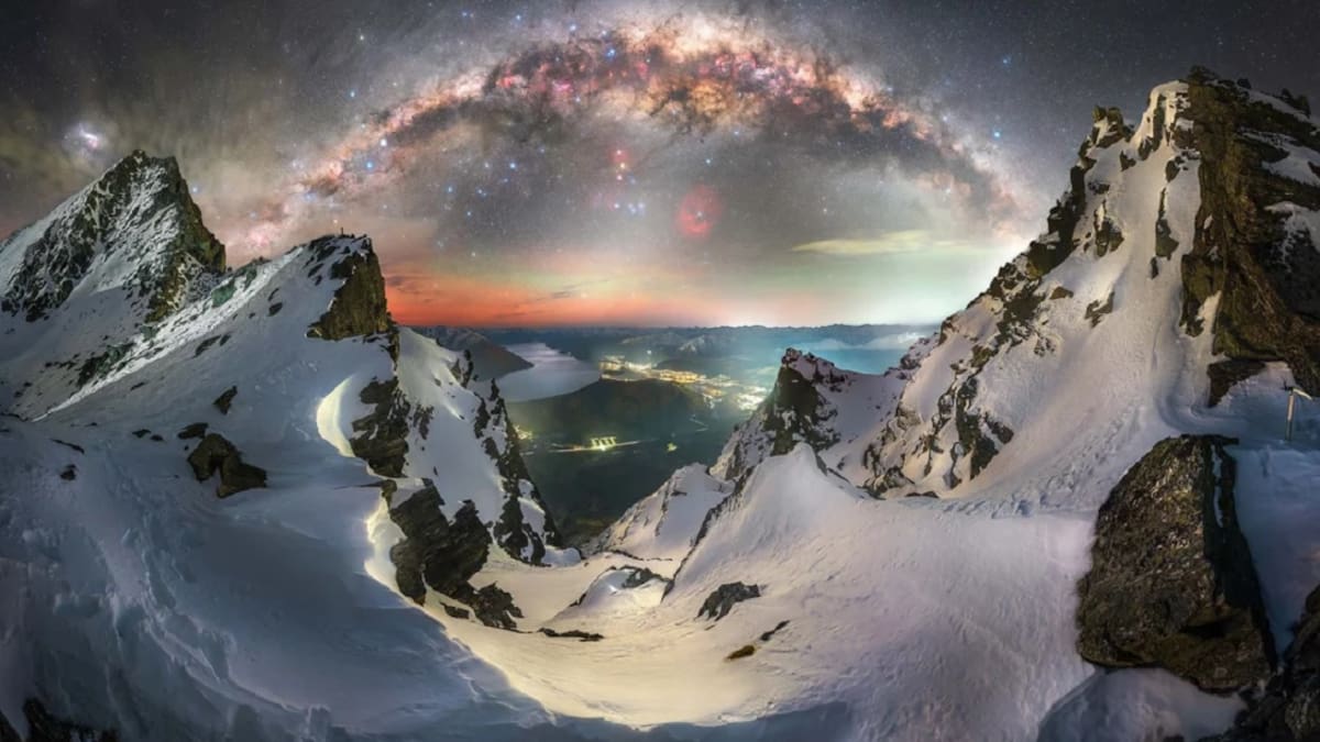 Tres lugares de la Argentina están entre las 25 mejores fotos de la Vía Láctea 2026.