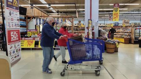 Supermercado, canasta básica de alimentos, consumo, inflación, Foto NA