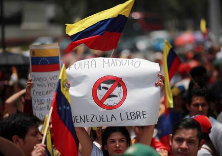 Manifestaciones contra Nicolás Maduro; elecciones en Venezuela. Foto: Reuters