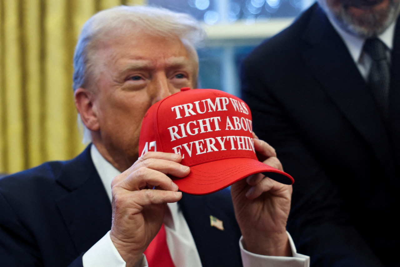 "Trump estaba en lo cierto sobre todo". Foto: Reuters/Evelyn Hockstein