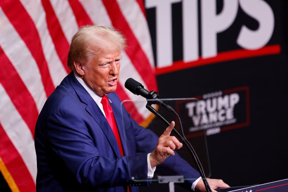 El candidato presidencial republicano, Donald Trump. Foto: Reuters.