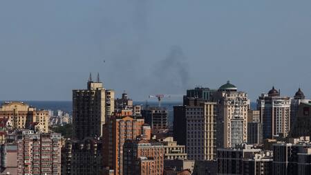 este ataque es uno de los más intensos llevados a cabo por Rusia en plena luz del día en los últimos meses. Fuente: Reuters.