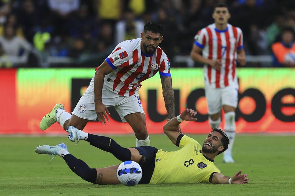 Eliminatorias 2026, Ecuador vs. Paraguay. Foto: EFE.