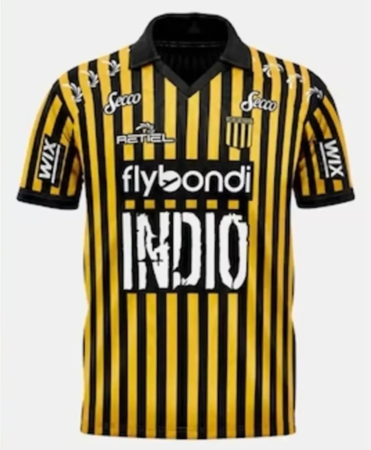 Camiseta de Almirante Brown en homenaje al Indio Solari.