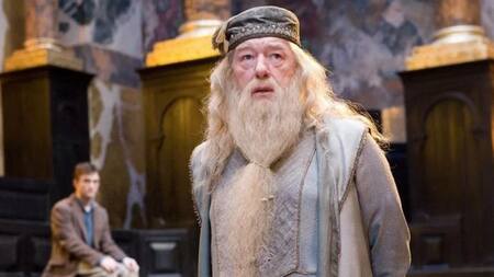 Gambon interpretó al director de la escuela mágica de Hogwarts. Foto: Warner Bros.