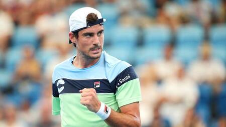 Guido Pella en la ATP Cup