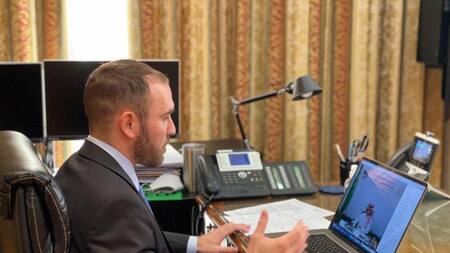 Martín Guzmán, ministro de Economía de Argentina, NA