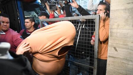 Detenidos por el caso de corrupción de menores en los que está implicado Marcelo Corazza. Foto: Telam.