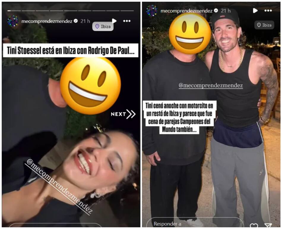 El gesto de Tini Stoessel con Rodrigo de Paul que confirmaría su relación. Foto: NA.