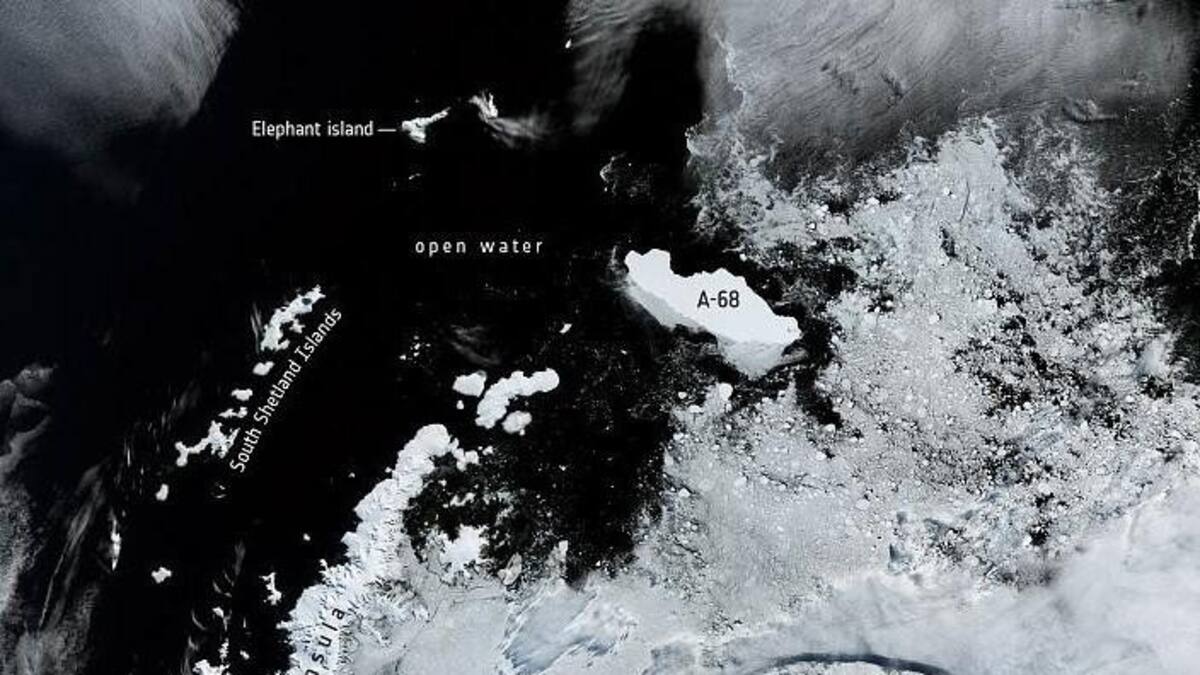 Iceberg A68-