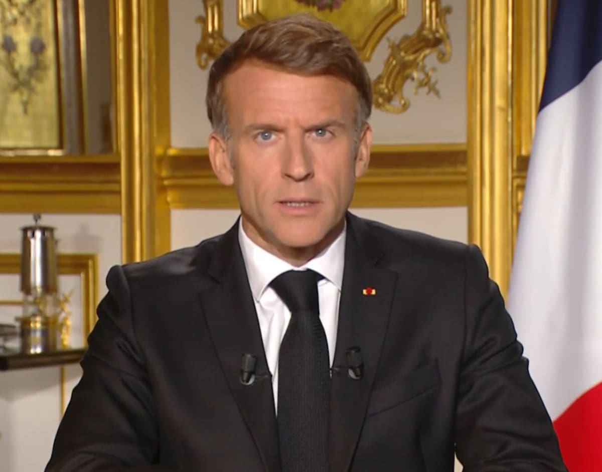 Emmanuel Macron habló tras los disturbios en Francia