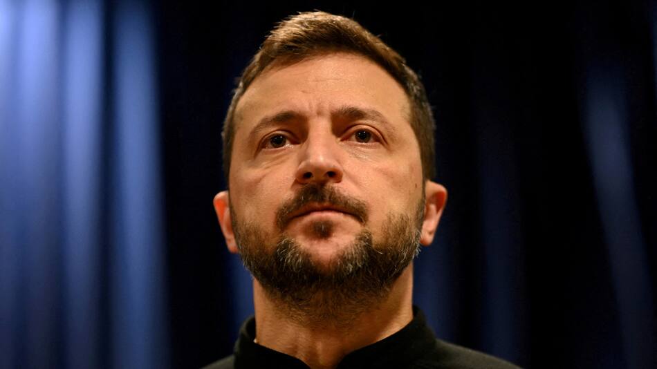El presidente ucraniano, Volodímir Zelenski. Foto: Reuters.