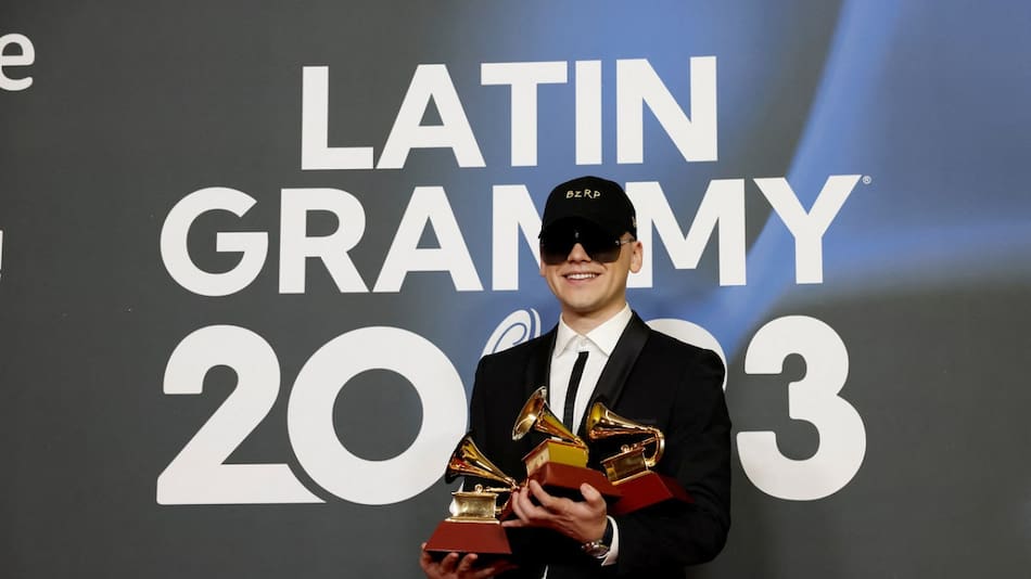 Bizarrap, el gran ganador de los Latin Grammy 2023. Foto: Reuters.