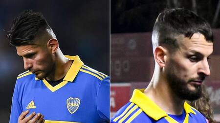 Darío Benedetto y Carlos Zambrano. Foto: NA.