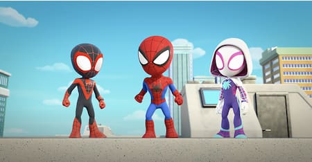 "Spidey y sus sorprendentes amigos". Foto: Disney+.