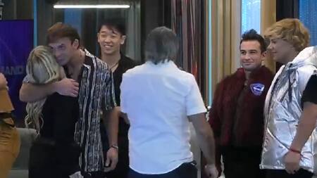 Los participantes de GH se reencontraron con sus familiares. Foto: captura Telefe.