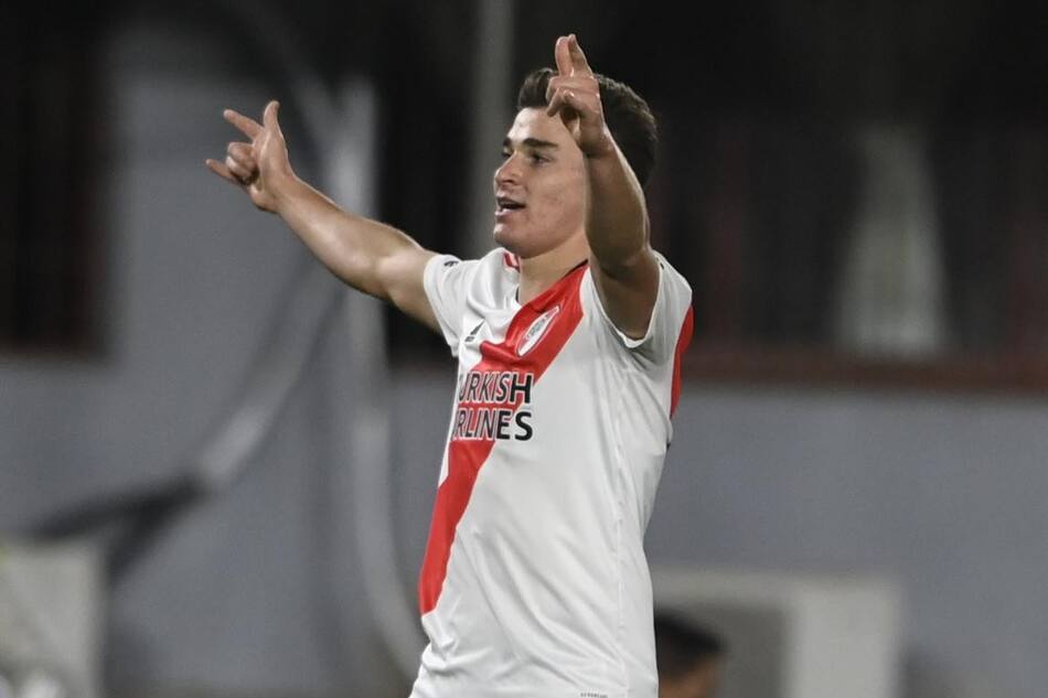 Julián Álvarez, River. Foto: NA.