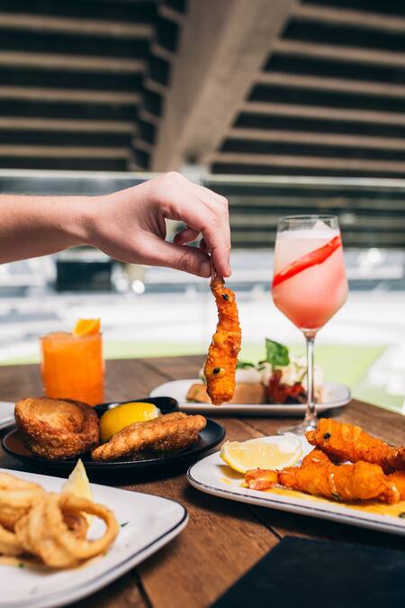 Banda, el restaurante de River. Foto: Prensa