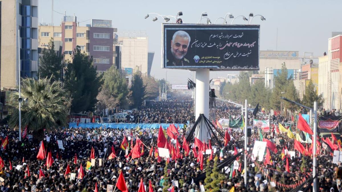 Funeral de Qasem Soleimani en Irán, REUTERS