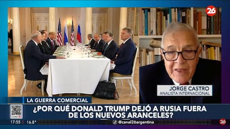 Jorge Castro en Canal 26. Foto: captura YouTube