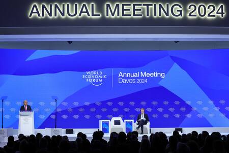 António Guterres, Foro de Davos. Foto: Reuters.