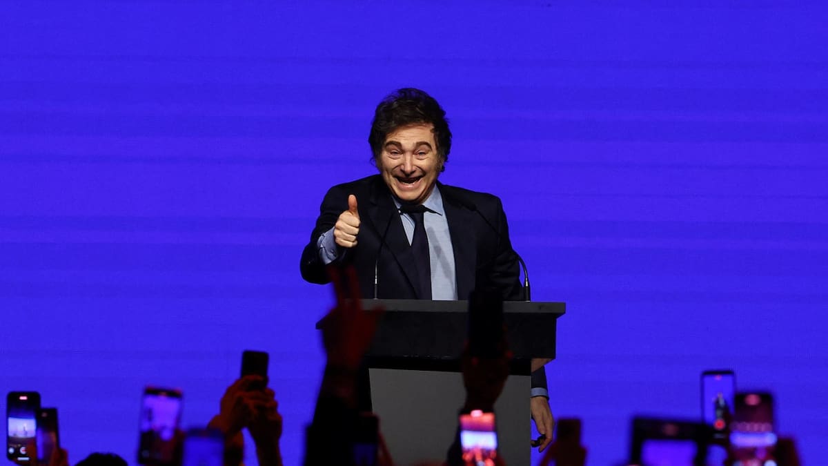 Javier Milei. Foto: Reuters