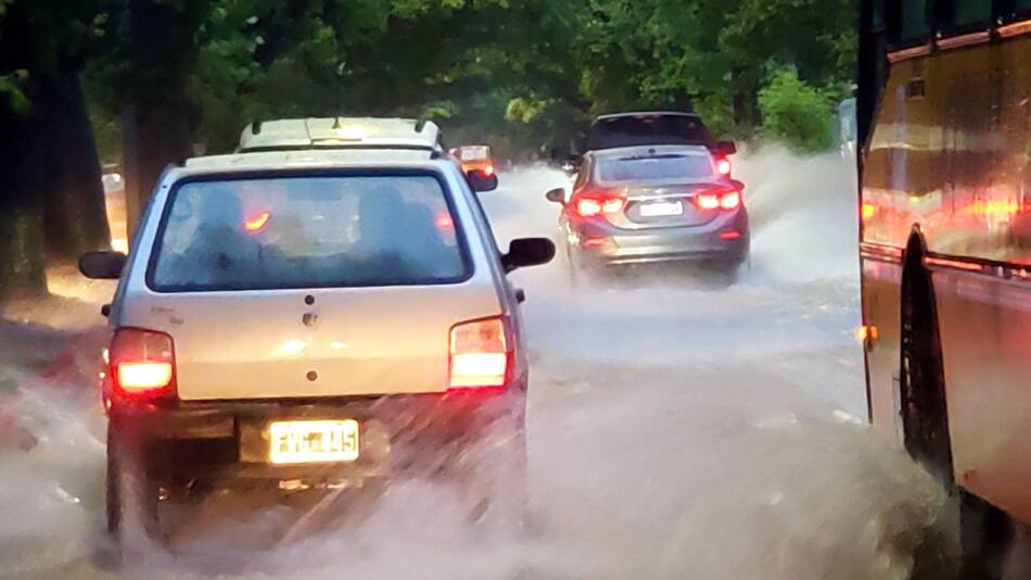 Inundaciones en Córdoba. Foto: X.
