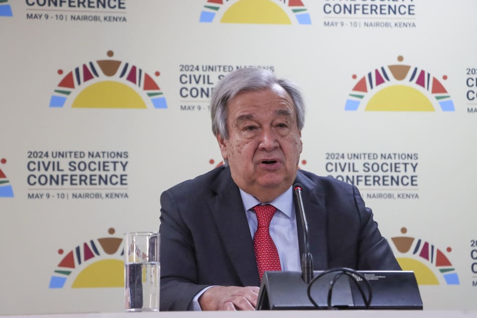 Antonio Guterres, secretario general de la ONU. Foto: EFE