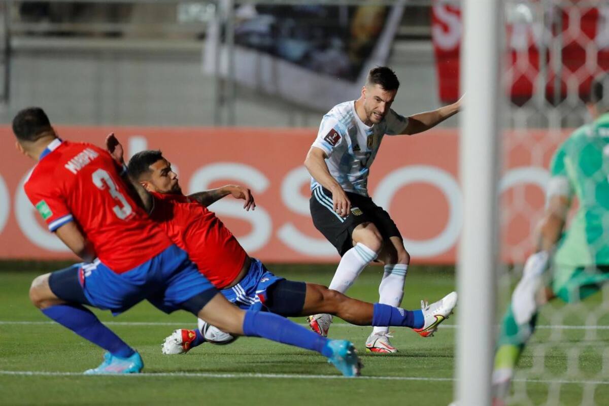 Chile vs Argentina, Eliminatorias, EFE