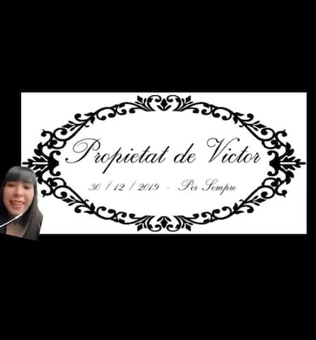 El diseño que le pidieron. Foto: captura video.