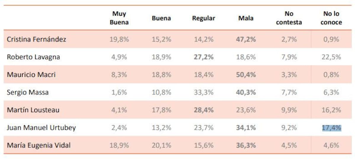 Encuesta negativa para el Gobierno, política, economía, Elecciones 2019