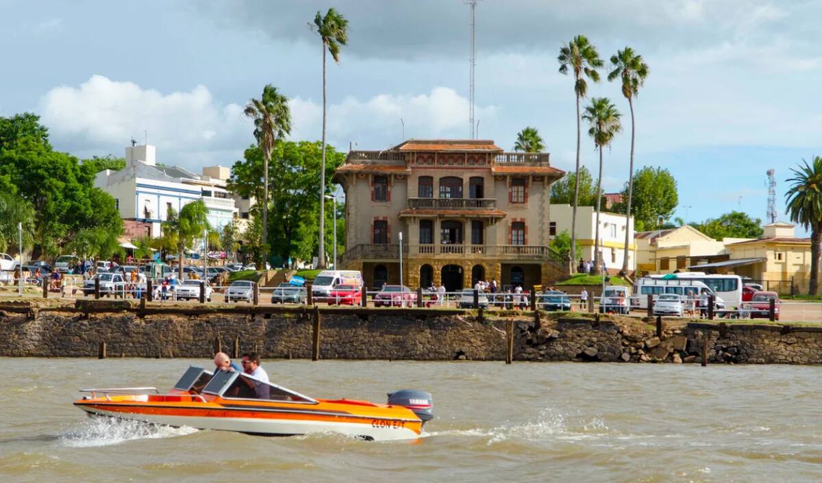 Colón, en Entre Ríos. Foto: NA/Turismo Entre Ríos.