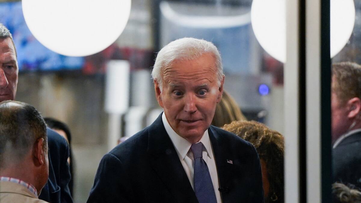 Joe Biden, presidente de Estados Unidos. Foto: Reuters.