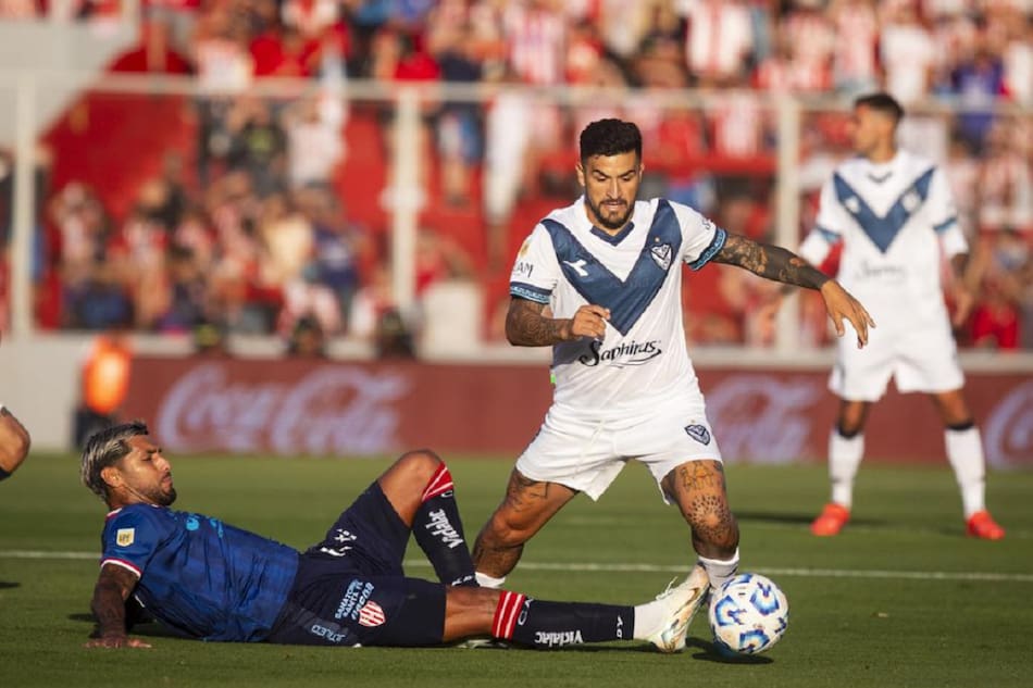 Unión vs Vélez. Foto: X @Velez